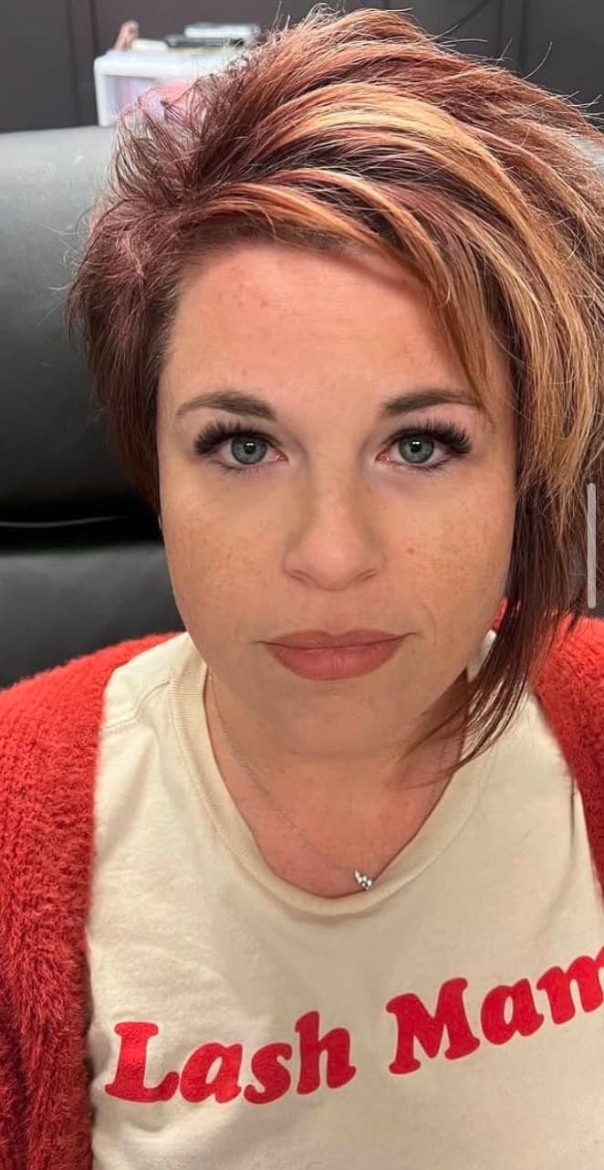 Lash extensions by Meghan Person Plano TX