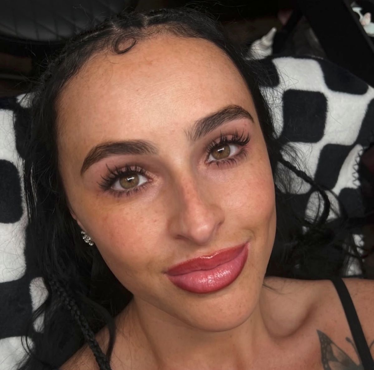 Lash extensions work by Meghan Person