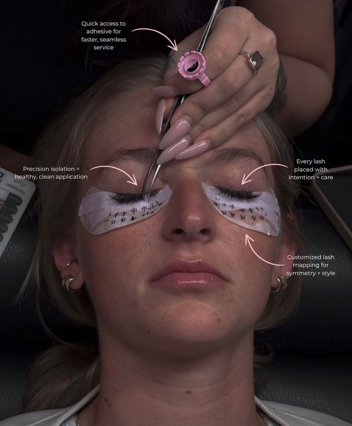 Lash work by Meghan Person DFW
